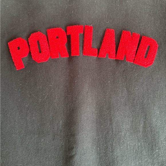 Portland Gear Red and Black Crewneck with Portland Design - Picture 2 of 6